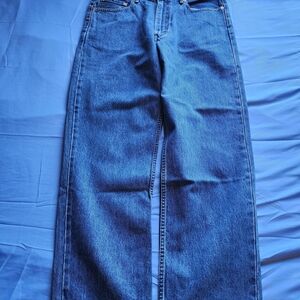 LEVI'S 550 MEN'S RELAXED FIT TAPARED LED DENIM BLUE JEANS SIZE 36W/30 NWT